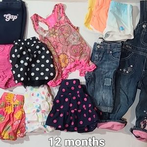 12 months girls lot